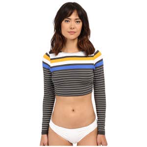 Vitamin A Catamaran Stripe Rash Guard