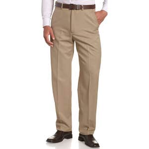 Haggar Cool 18 Plain-Front Pant