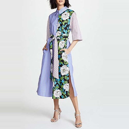 Diane von Furstenberg Belted Shirtdress