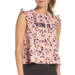 Kate Spade New York Prairie Rose Work It Tank