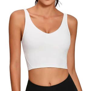 Lemedy Longline Padded Workout Tank