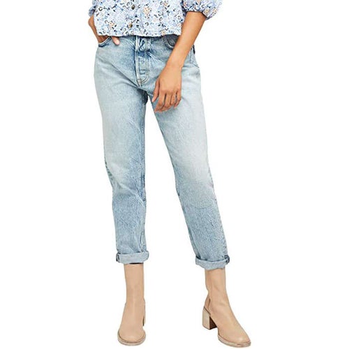 Free People Zuri Mom Jeans