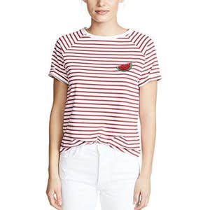 South Parade Watermelon Striped Tee