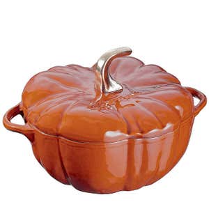 Staub Cast-Iron 3.5-qt Pumpkin Cocotte