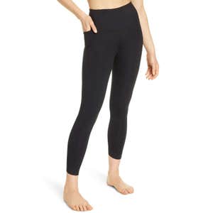 Zella High Waist Studio Pocket 7/8 Leggings