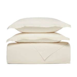 Boll & Branch Signature Stripe Duvet Set