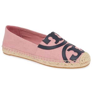 Tory Burch Poppy Logo Espadrille Flat