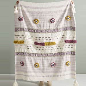 Anthropologie Kamryn Throw Blanket